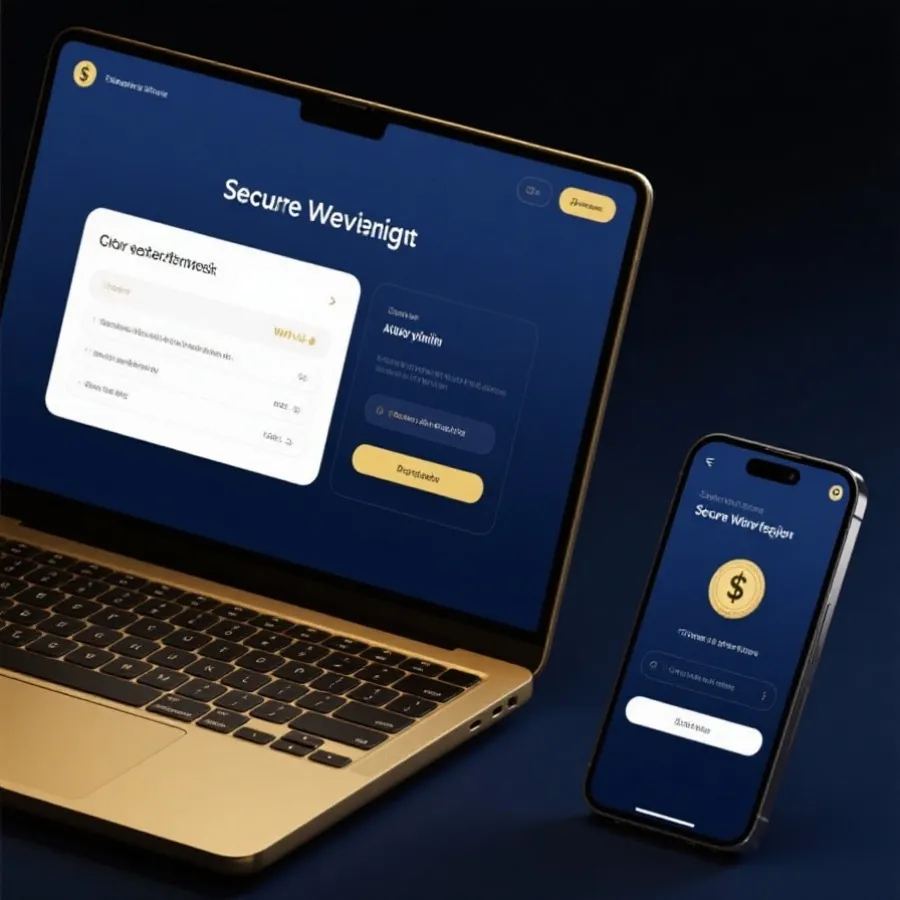 提现审核流程示意图